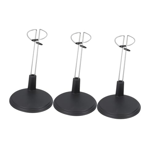 Beaupretty 3 Stück Teiliges Puppenständer aus Schwarzem PVC Höhe Stabiler Doll Display Stand für Figuren für Puppenhäuser Kinderzimmer und Schaufenster Beaupretty 3 Stück Teiliges Puppenständer aus Schwarzem PVC Höhe Stabiler Doll Display Stand für Figuren für Puppenhäuser Kinderzimmer und Schaufenster von Beaupretty