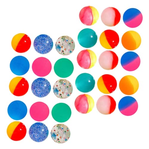 Beaupretty 30 Stück Bunte Hüpfbälle für Farbenfrohe und Elastische Spielbälle Stressreduzierendes für Drinnen und Draußen für Mädchen und Jungen Beaupretty 30 Stück Bunte Hüpfbälle für Farbenfrohe und Elastische Spielbälle Stressreduzierendes für Drinnen und Draußen für Mädchen und Jungen von Beaupretty