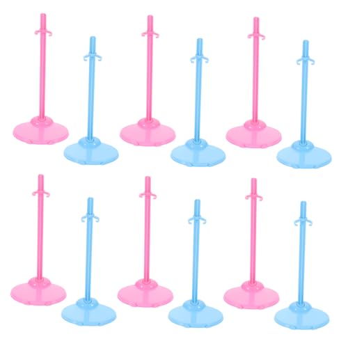 Beaupretty 30 Stück Doll Display Halter Teiliges Universeller Puppenständer mit Stabilen Clips Rosa und Blau für Kreative Spielzimmergestaltung und Optimalen Puppen Haltekomfort von Beaupretty