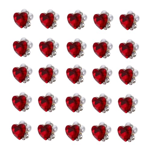 Beaupretty 30 Stück Nail Art Strasssteine Rot Glitzernde Flatback Rhinestones für Nägel Langlebige Nail Charms für DIY Maniküre Vielseitige Nageldekoration für Frauen und Partys Beaupretty 30 Stück Nail Art Strasssteine Rot Glitzernde Flatback Rhinestones für Nägel Langlebige Nail Charms für DIY Maniküre Vielseitige Nageldekoration für Frauen und Partys von Beaupretty