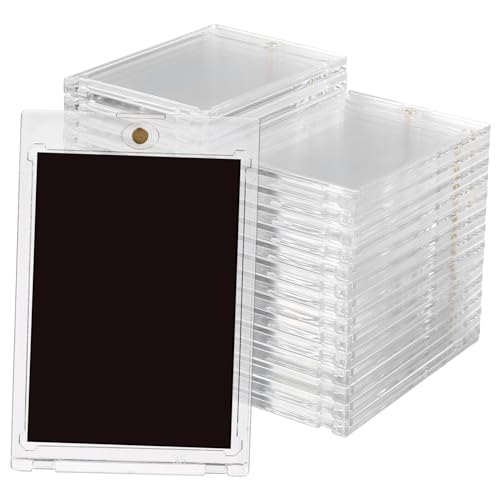Beaupretty 30 Stück Teiliges Magnetische Kartenschutzhüllen aus Hartplastik Transparente Sammelkartenhalter mit Sicherem Magnetverschluss Kratzfest und Wasserabweisend für Trading Cards und Beaupretty 30 Stück Teiliges Magnetische Kartenschutzhüllen aus Hartplastik Transparente Sammelkartenhalter mit Sicherem Magnetverschluss Kratzfest und Wasserabweisend für Trading Cards und von Beaupretty