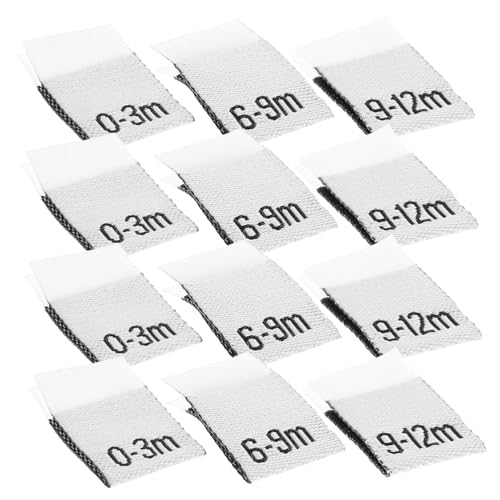Beaupretty 300 Stück Monats Etiketten für Neugeborene Vielseitige Kleidung Tags Monate Waschbar zur Organisation von Babystramplern und Beaupretty 300 Stück Monats Etiketten für Neugeborene Vielseitige Kleidung Tags Monate Waschbar zur Organisation von Babystramplern und von Beaupretty