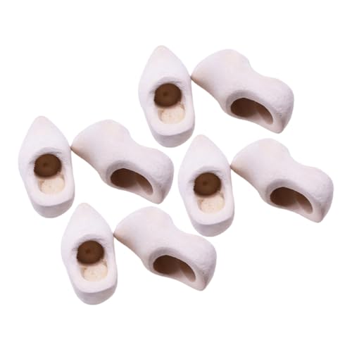 Beaupretty 4 Paare Miniatur Holzschuhe DIY Blanko Holzschuhe Modell Puppenhaus Zubehör Handgefertigte Klompen Schlüsselanhänger Dekoration Holz Material Holzschuh Beaupretty 4 Paare Miniatur Holzschuhe DIY Blanko Holzschuhe Modell Puppenhaus Zubehör Handgefertigte Klompen Schlüsselanhänger Dekoration Holz Material Holzschuh von Beaupretty