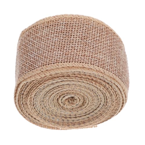 Beaupretty 4 Rollen Juteband Khaki Bastelband für Diy Dekoration Hochzeits und Weihnachtskränze Geschenkbänder mit Drahtkante pro Rolle Beaupretty 4 Rollen Juteband Khaki Bastelband für Diy Dekoration Hochzeits und Weihnachtskränze Geschenkbänder mit Drahtkante pro Rolle von Beaupretty