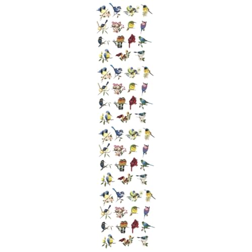 Beaupretty 4 Sätze Patch -stickstoff Aufnäher Nähen Aufnäher in Vogelform Flicken Für Jacken Kleidungsflicken Aufnähen Dekorative Flecken Applikationen Verzierungen Stickgarn 15 Stücke * 4 von Beaupretty