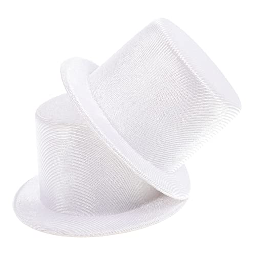 Beaupretty 4 Stck. Tops Hüte Kleine Weihnachtsmützen für DIY Bastelprojekte Schneemann Hüte aus Stabilem Leichte Puppenhüte für Festliche Dekoration und Handarbeit von Beaupretty