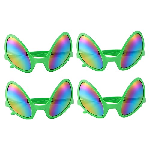 Beaupretty 4 Stück Lustige Brille Alien-brille Für Erwachsene Gläser Sonnenbrille Party Rave-brille Cosplay Ausländer Funky Außerirdische Brille Kühle Brille Lustige Alien-brille Plastik Beaupretty 4 Stück Lustige Brille Alien-brille Für Erwachsene Gläser Sonnenbrille Party Rave-brille Cosplay Ausländer Funky Außerirdische Brille Kühle Brille Lustige Alien-brille Plastik von Beaupretty