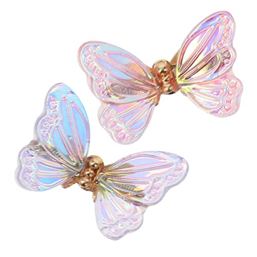 Beaupretty 4 Stück Nagelsticker mit Schillernden Schmetterlings Zircon Charms Teiliges Nail Art Zubehör für Maniküre und DIY Dekoration Leicht und Glänzend von Beaupretty