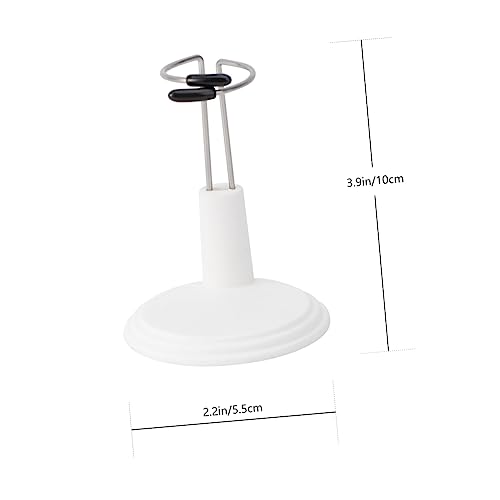 Beaupretty 4 Stück Puppenständer Weiß Tragbare Bärenhalterung Kreative Doll Stand Halterung für Puppen und Modellspielzeug Platzsparendes Aufbewahrungsrack für Zuhause von Beaupretty