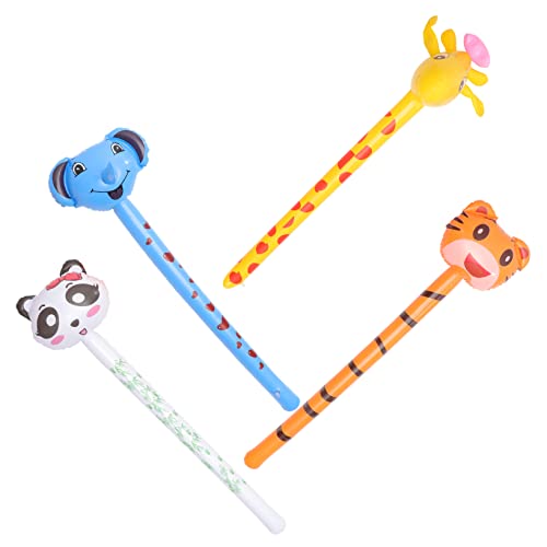 Beaupretty 4 Stück Teiliges Aufblasbare Tierkopf Sticks aus Hochwertigem PVC Sichere Ballons mit Giraffe Tiger Panda Elefant Einfache Befüllung für Geburtstags und Themenpartys Beaupretty 4 Stück Teiliges Aufblasbare Tierkopf Sticks aus Hochwertigem PVC Sichere Ballons mit Giraffe Tiger Panda Elefant Einfache Befüllung für Geburtstags und Themenpartys von Beaupretty