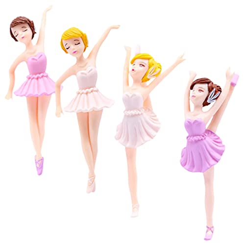 Beaupretty 4 Stück Teiliges Ballerina Cake Topper Elegante Mädchen Miniaturfiguren Weiß und Geburtstags Tortendeko für Geburtstagsparty und Desserts Liebevolle Ballett Mädchen Dekoration Beaupretty 4 Stück Teiliges Ballerina Cake Topper Elegante Mädchen Miniaturfiguren Weiß und Geburtstags Tortendeko für Geburtstagsparty und Desserts Liebevolle Ballett Mädchen Dekoration von Beaupretty
