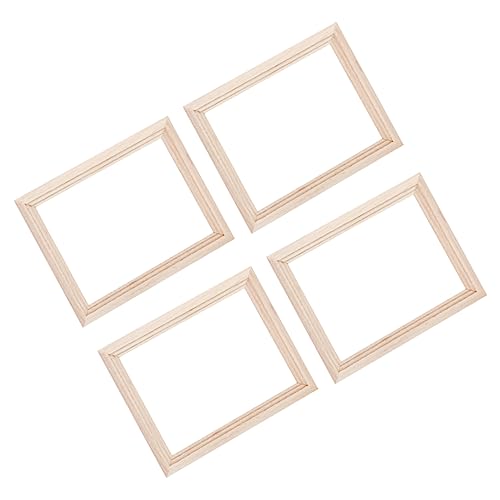 Beaupretty 4 Stück Teiliges Mini Bilderrahmen aus Holz Lebensechte Puppenhaus Dekoration Detailreiche Micro World Foto Requisiten Vielseitig für Zimmer und DIY Projekte Geeignet Beaupretty 4 Stück Teiliges Mini Bilderrahmen aus Holz Lebensechte Puppenhaus Dekoration Detailreiche Micro World Foto Requisiten Vielseitig für Zimmer und DIY Projekte Geeignet von Beaupretty