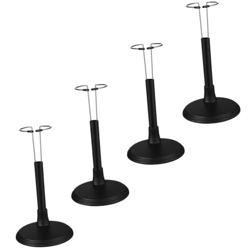 Beaupretty 4 Stück Teiliges Puppenständer Schwarz Verstellbarer Puppenhalter mit Stabiler Basis Wiederverwendbarer Puppen Display Ständer für Figuren und Handgemachte Modelle Beaupretty 4 Stück Teiliges Puppenständer Schwarz Verstellbarer Puppenhalter mit Stabiler Basis Wiederverwendbarer Puppen Display Ständer für Figuren und Handgemachte Modelle von Beaupretty