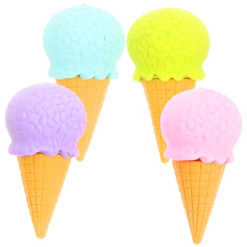 Beaupretty 4 Stück Teiliges Radiergummis Eiscremeform Cartoon Stil Tragbare Zeichen Auszeichnungsradierer Saubere Spurenfreie Korrektur als Mitgebsel und Partygeschenk Beaupretty 4 Stück Teiliges Radiergummis Eiscremeform Cartoon Stil Tragbare Zeichen Auszeichnungsradierer Saubere Spurenfreie Korrektur als Mitgebsel und Partygeschenk von Beaupretty
