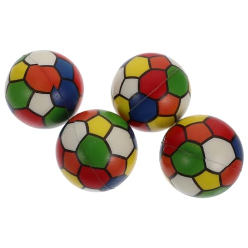 Beaupretty 4 Stück Teiliges Squeeze Fußball aus Farbigem PU Schaum Stressabbau Handliche Decompressionsbälle Party Mitgebsel und Beruhigendes Fidget Toy für Büro und Zuhause Beaupretty 4 Stück Teiliges Squeeze Fußball aus Farbigem PU Schaum Stressabbau Handliche Decompressionsbälle Party Mitgebsel und Beruhigendes Fidget Toy für Büro und Zuhause von Beaupretty