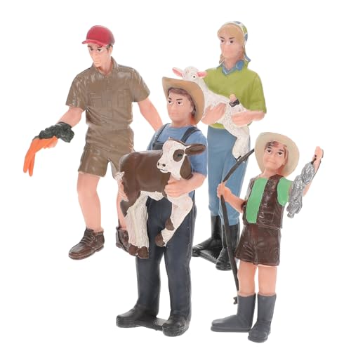 Beaupretty 4 Stück Teiliges Statisches Bauernhof Figuren Realistische Bauernhof miniaturmodelle für Kuchendekoration Rollenspiel Heimdeko Lernspielzeug und Gartengestaltung Beaupretty 4 Stück Teiliges Statisches Bauernhof Figuren Realistische Bauernhof miniaturmodelle für Kuchendekoration Rollenspiel Heimdeko Lernspielzeug und Gartengestaltung von Beaupretty