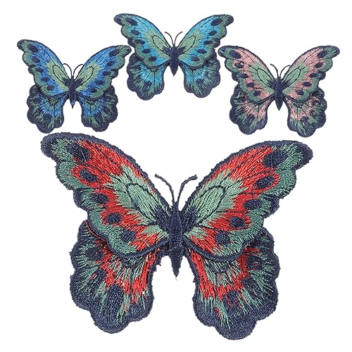 Beaupretty 4 Stück Teiliges von Patches Gestickte Applikationen für Kleidung Taschen DIY Dekoration Einfache Anwendung Vielseitig Einsetzbar für Jeans Pullover Schuhe Etc Beaupretty 4 Stück Teiliges von Patches Gestickte Applikationen für Kleidung Taschen DIY Dekoration Einfache Anwendung Vielseitig Einsetzbar für Jeans Pullover Schuhe Etc von Beaupretty
