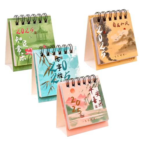 Beaupretty 4 Stück Tischkalender 2025 freistehender Kalender Mini-Tischkalender Tischkalender 2024 schreibtischkalender Kalender im antiken Stil kleiner Tischkalender Mini-Kalender Papier Beaupretty 4 Stück Tischkalender 2025 freistehender Kalender Mini-Tischkalender Tischkalender 2024 schreibtischkalender Kalender im antiken Stil kleiner Tischkalender Mini-Kalender Papier von Beaupretty