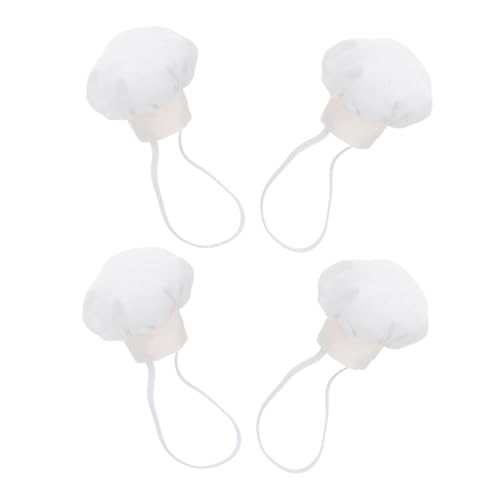 Beaupretty 4 Stück Weiße Mini Chefmützen aus Stoff für Puppen Stabile Leichte Puppenhüte als Zubehör für Rollenspiele Puppenhäuser DIY Bastelprojekte und Partydekoration Beaupretty 4 Stück Weiße Mini Chefmützen aus Stoff für Puppen Stabile Leichte Puppenhüte als Zubehör für Rollenspiele Puppenhäuser DIY Bastelprojekte und Partydekoration von Beaupretty