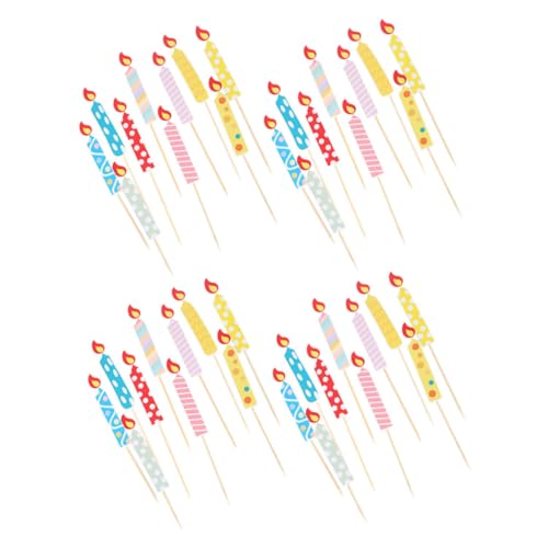 Beaupretty 40 Stück Teiliges Bunte Papierkerzen für Geburtstagstorten Kreative Party Deko Sichere und Zuverlässige Kuchenkerzen als Tortenzubehör und Fotorequisite für Feierlichkeiten Beaupretty 40 Stück Teiliges Bunte Papierkerzen für Geburtstagstorten Kreative Party Deko Sichere und Zuverlässige Kuchenkerzen als Tortenzubehör und Fotorequisite für Feierlichkeiten von Beaupretty