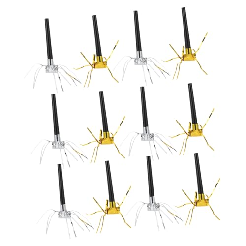 Beaupretty 40 Stück Teiliges Party mit Gold Silbernen Tassel Blowouts und Fransen Tröten Farbenfrohe Vielseitige Partydeko für Geburtstagsfeiern Familienfeste Festivalspaß und Kinderpartys von Beaupretty