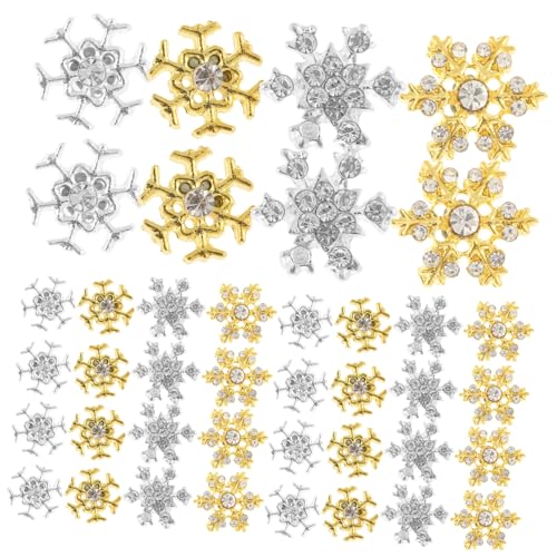 Beaupretty 40 Stück Teiliges Schneeflocken Nail Art Widerstandsfähige Zarte Nageldekoration für Party und Winter Stilvolle DIY Kunst Deko für Weihnachten Geeignet für Nagelstudios und Zuhause Beaupretty 40 Stück Teiliges Schneeflocken Nail Art Widerstandsfähige Zarte Nageldekoration für Party und Winter Stilvolle DIY Kunst Deko für Weihnachten Geeignet für Nagelstudios und Zuhause von Beaupretty