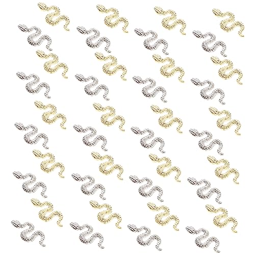Beaupretty 40st Kleine Schlange Nail Art Schmuck Goldener Nagelanhänger Dangle Nail Charms Nagel-diamant-bolzen Metal Nail Art Charms Nagel Schlange Strass Zinklegierung Serpentin Konfetti 3d Beaupretty 40st Kleine Schlange Nail Art Schmuck Goldener Nagelanhänger Dangle Nail Charms Nagel-diamant-bolzen Metal Nail Art Charms Nagel Schlange Strass Zinklegierung Serpentin Konfetti 3d von Beaupretty