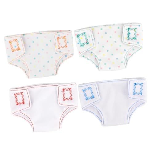 Beaupretty 4Stücke Teiliges Puppenunterwäsche für Puppen Wiederverwendbare Kleidung mit Verstellbarem Riemen und Exquisiten Details für Rollenspiele Beaupretty 4Stücke Teiliges Puppenunterwäsche für Puppen Wiederverwendbare Kleidung mit Verstellbarem Riemen und Exquisiten Details für Rollenspiele von Beaupretty