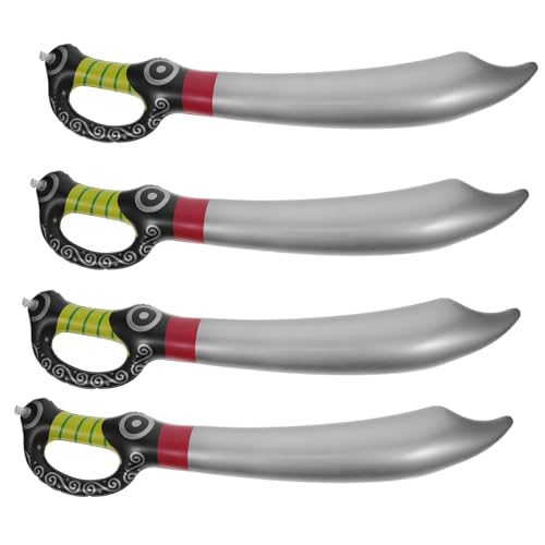 Beaupretty 5 Stück Aufblasbare Piratensäbel Leicht Piraten Kostüm Zubehör Geburtstag Party Requisite für Jungen Mädchen Beaupretty 5 Stück Aufblasbare Piratensäbel Leicht Piraten Kostüm Zubehör Geburtstag Party Requisite für Jungen Mädchen von Beaupretty