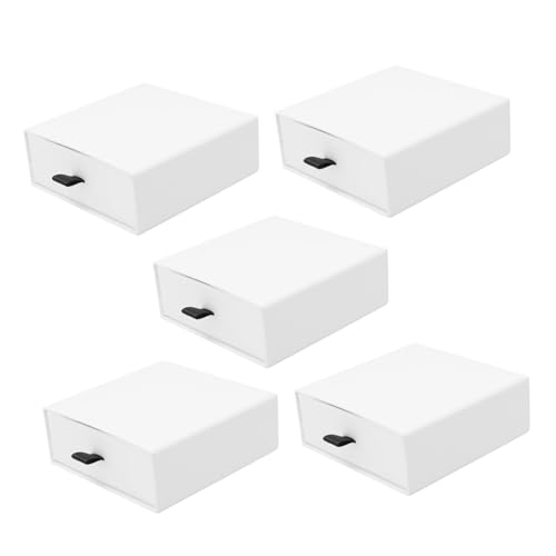Beaupretty 5 Stück Box Schmuckschatulle Ohrring Organizer Mit Hochzeitsschmucketui Geschenkboxen Schmuckverpackungsboxen Halskettenboxen Schmuckbox Karton Weiß Beaupretty 5 Stück Box Schmuckschatulle Ohrring Organizer Mit Hochzeitsschmucketui Geschenkboxen Schmuckverpackungsboxen Halskettenboxen Schmuckbox Karton Weiß von Beaupretty