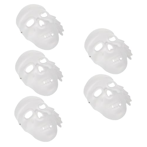 Beaupretty 5 Stück DIY Piratenmasken Papier Blanko Bemalen Leichte Pappmaché Masken für Karneval Halloween und Kreative Maskerade Deko Beaupretty 5 Stück DIY Piratenmasken Papier Blanko Bemalen Leichte Pappmaché Masken für Karneval Halloween und Kreative Maskerade Deko von Beaupretty