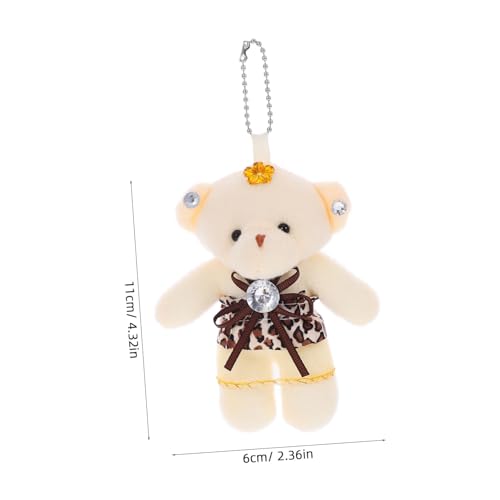 Beaupretty 5 Stück Teiliges Mini Plüschbären mit Aufhängung Niedliche Kleine Stoffbären Dekorative Brautstrauß Zubehör für Hochzeit Geburtstags und Valentinstagsdeko Beaupretty 5 Stück Teiliges Mini Plüschbären mit Aufhängung Niedliche Kleine Stoffbären Dekorative Brautstrauß Zubehör für Hochzeit Geburtstags und Valentinstagsdeko von Beaupretty