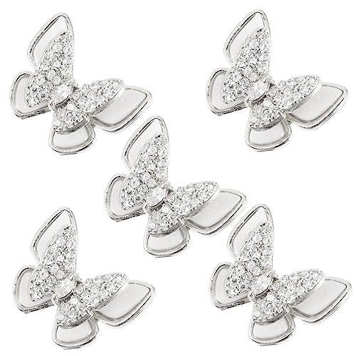 Beaupretty 5 Stück Teiliges Nail Charm Silber Doppellagige Schmetterling Nail Art Charms DIY Maniküre Schmuck für Kreative Nageldekoration Langlebig und Vielseitig für Heimgebrauch Beaupretty 5 Stück Teiliges Nail Charm Silber Doppellagige Schmetterling Nail Art Charms DIY Maniküre Schmuck für Kreative Nageldekoration Langlebig und Vielseitig für Heimgebrauch von Beaupretty