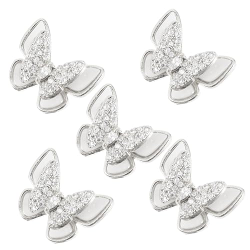 Beaupretty 5 Stück Teiliges Silberfarben Doppellagig Nail Art Charms DIY Maniküre Sticker für Mädchen und Frauen Nail Art Schmuck Beaupretty 5 Stück Teiliges Silberfarben Doppellagig Nail Art Charms DIY Maniküre Sticker für Mädchen und Frauen Nail Art Schmuck von Beaupretty