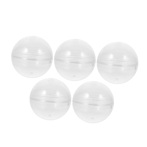 Beaupretty 5 Stück Teiliges Transparente Bruchsichere Kunststoffkapseln Befüllbare Automatenkugeln für Party Deko und Süßigkeiten Leicht zu Öffnen und Langlebig für Automaten und Bastelideen Beaupretty 5 Stück Teiliges Transparente Bruchsichere Kunststoffkapseln Befüllbare Automatenkugeln für Party Deko und Süßigkeiten Leicht zu Öffnen und Langlebig für Automaten und Bastelideen von Beaupretty