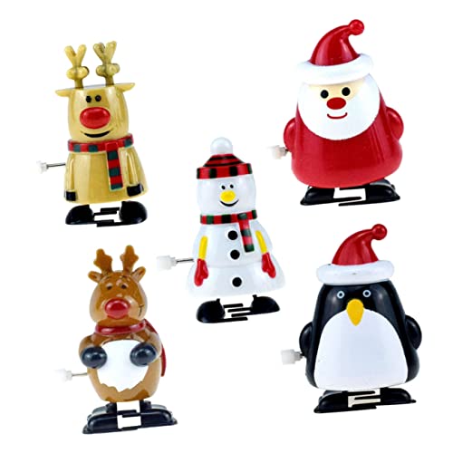 Beaupretty 5 Stück Teiliges Weihnachts Aufziehspielzeug Santa Schneemann Pinguin Elch Figuren Bunte Mechanische Laufspielzeuge als Weihnachtsfeier Mitgebsel für Kleinkinder Beaupretty 5 Stück Teiliges Weihnachts Aufziehspielzeug Santa Schneemann Pinguin Elch Figuren Bunte Mechanische Laufspielzeuge als Weihnachtsfeier Mitgebsel für Kleinkinder von Beaupretty
