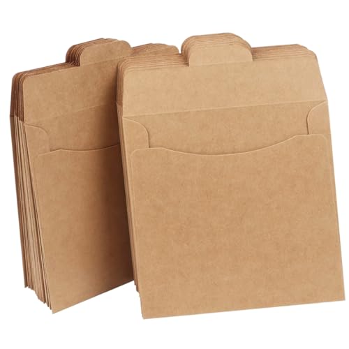 Beaupretty 50 Stück Braune Kraftpapier Cd Umschläge Umweltfreundliche Dokumententaschen Vielseitige Papiertüten für Karten Geschenke Aufbewahrung Beschreibbar Biologisch Abbaubar Beaupretty 50 Stück Braune Kraftpapier Cd Umschläge Umweltfreundliche Dokumententaschen Vielseitige Papiertüten für Karten Geschenke Aufbewahrung Beschreibbar Biologisch Abbaubar von Beaupretty