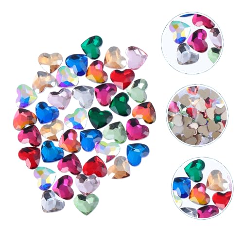 Beaupretty 50 Stück Herzförmige Nagel Strasssteine Bunte Nail Art Rhinestones Maniküre Charms Für DIY Nageldesign Natürlich Und Künstlich Geeignet Beaupretty 50 Stück Herzförmige Nagel Strasssteine Bunte Nail Art Rhinestones Maniküre Charms Für DIY Nageldesign Natürlich Und Künstlich Geeignet von Beaupretty