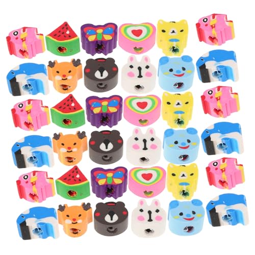Beaupretty 50 Stück Teiliges Mini Radiergummis in Niedlicher Früchteform Kompakt und Tragbar Sanft zu Papier Vielseitig für Schule Büro und Kinderpreise als Kleines Geschenk oder Mitgebsel von Beaupretty