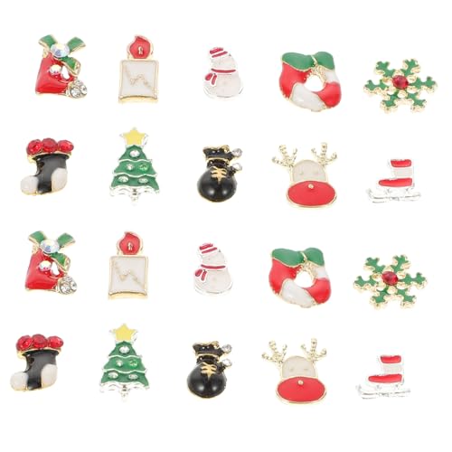 Beaupretty 50 Stück Teiliges Weihnachts-nageldekor aus Langlebigem Legierungs-material mit Bunten Charms für Kreative Diy-maniküre Geeignet für Natürliche und Künstliche Nägel Stilvolle Nail Beaupretty 50 Stück Teiliges Weihnachts-nageldekor aus Langlebigem Legierungs-material mit Bunten Charms für Kreative Diy-maniküre Geeignet für Natürliche und Künstliche Nägel Stilvolle Nail von Beaupretty