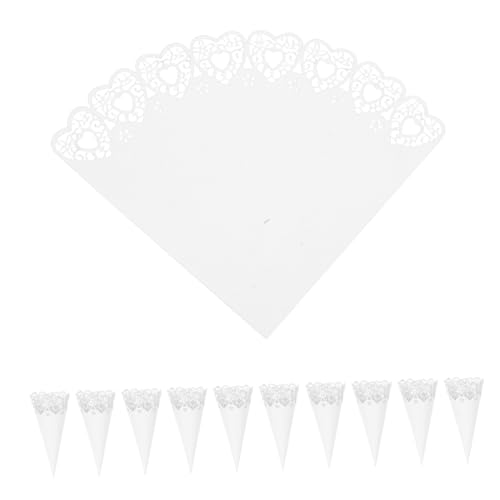 Beaupretty 50 Stück Weiße Herzform Papier für Feierlichkeiten Leichte und Tragbare Streukegel für Blumen und Konfetti bei Hochzeiten Geburtstagsfeiern und Jubiläen Beaupretty 50 Stück Weiße Herzform Papier für Feierlichkeiten Leichte und Tragbare Streukegel für Blumen und Konfetti bei Hochzeiten Geburtstagsfeiern und Jubiläen von Beaupretty