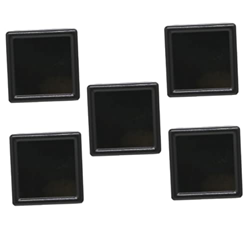 Beaupretty 5Stücke Schmuckschatulle mit Pad für Aufbewahrung Präsentation von Edelsteinen Ringen für Schmuckliebhaber Juweliere Transparentes Design von Beaupretty