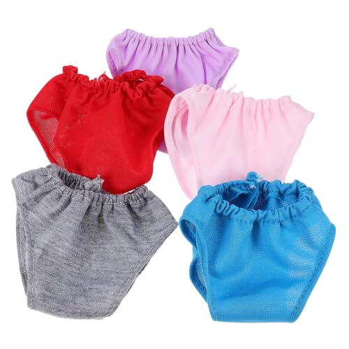 Beaupretty 5Stücke Teiliges Puppenunterwäsche für Puppen Puppenhöschen Helllila und Puppenspielzeug Kleidung und Zubehör für Rollenspiele und Bastelprojekte Beaupretty 5Stücke Teiliges Puppenunterwäsche für Puppen Puppenhöschen Helllila und Puppenspielzeug Kleidung und Zubehör für Rollenspiele und Bastelprojekte von Beaupretty