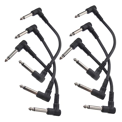 Beaupretty 6 Stück Gitarren Patchkabel Flaches Langlebiges Klinkenkabel für Gitarre Bass und Keyboards Geräuschlos Verbessern die Klangqualität und Einfache Handhabung Beaupretty 6 Stück Gitarren Patchkabel Flaches Langlebiges Klinkenkabel für Gitarre Bass und Keyboards Geräuschlos Verbessern die Klangqualität und Einfache Handhabung von Beaupretty