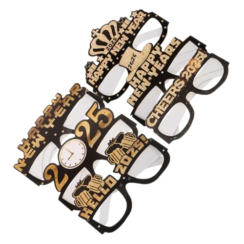 Beaupretty 6 Stück Lustige Requisitenbrille Neujahrsbrille verrückt Erwachsene Glücklich frohes neues jahr brille Silvesterparty nein Neujahrs-Sonnenbrille Silvester-Party-Brille Papier Beaupretty 6 Stück Lustige Requisitenbrille Neujahrsbrille verrückt Erwachsene Glücklich frohes neues jahr brille Silvesterparty nein Neujahrs-Sonnenbrille Silvester-Party-Brille Papier von Beaupretty