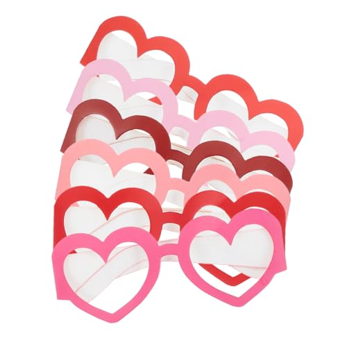 Beaupretty 6 Stück Partydekoration Valentinstagsdekorationen Valentinstag Foto Requisiten Bachelorette Party Dekorationen Sonnenbrille in Herzform valentinstag brille Papier Beaupretty 6 Stück Partydekoration Valentinstagsdekorationen Valentinstag Foto Requisiten Bachelorette Party Dekorationen Sonnenbrille in Herzform valentinstag brille Papier von Beaupretty