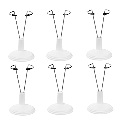Beaupretty 6 Stück Puppenständer Weißer Puppen Display Rack für Zuhause Geschäft Supermarkt Stabil Leicht und Platzsparend für Präsentation Ihrer Puppen Beaupretty 6 Stück Puppenständer Weißer Puppen Display Rack für Zuhause Geschäft Supermarkt Stabil Leicht und Platzsparend für Präsentation Ihrer Puppen von Beaupretty