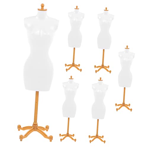 Beaupretty 6 Stück Puppenständer für Kleidung Robuste Mannequin Rack für Puppenkleider für Häuser und Kinderzimmer Platzsparend und Langlebig von Beaupretty