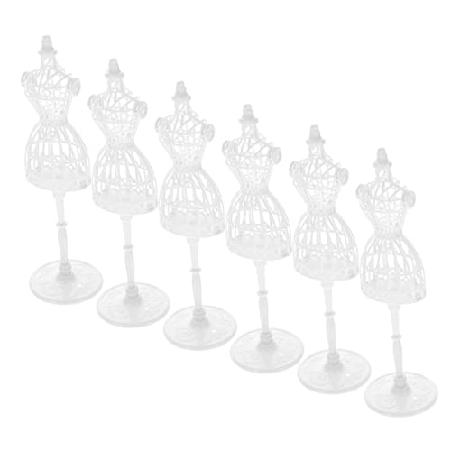 Beaupretty 6 Stück Puppenständer für Puppenkleidung Miniatur Kleiderhalter Dekorativer Mannequin für Puppen für Puppenhaus und Spielzeugaufbewahrung Beaupretty 6 Stück Puppenständer für Puppenkleidung Miniatur Kleiderhalter Dekorativer Mannequin für Puppen für Puppenhaus und Spielzeugaufbewahrung von Beaupretty