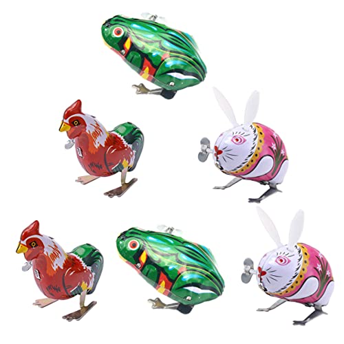 Beaupretty 6 Stück Teiliges Aufziehspielzeug aus mit Niedlichen Cartoon Tieren Kreatives Blechspielzeug für Einfach zu Bedienen Sicher und Robust als und Mitgebsel Beaupretty 6 Stück Teiliges Aufziehspielzeug aus mit Niedlichen Cartoon Tieren Kreatives Blechspielzeug für Einfach zu Bedienen Sicher und Robust als und Mitgebsel von Beaupretty